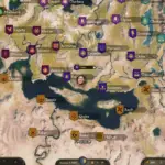 The world map in Bannerlord