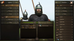 Offering a dowry to marry a noble in Bannerlord