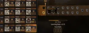 Various skills in Bannerlord