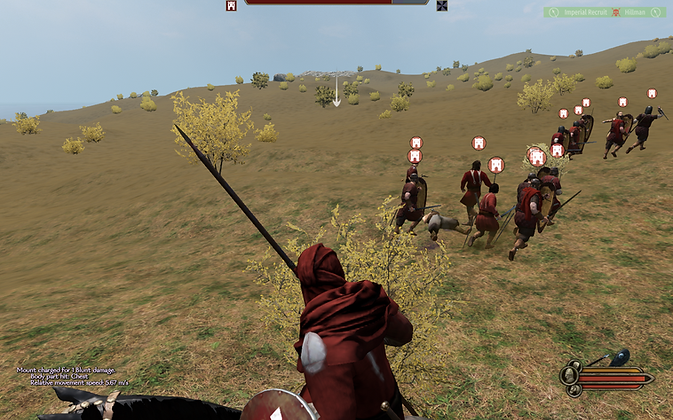 Fighting on horseback in bannerlord