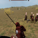 Leading soldiers on horseback in Bannerlord